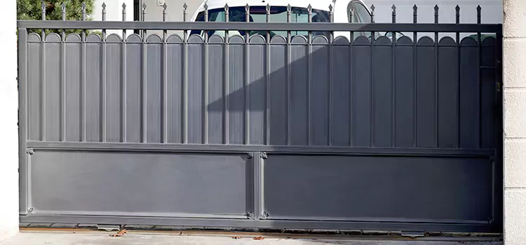 Metal Driveway Gate Installation Newburyport